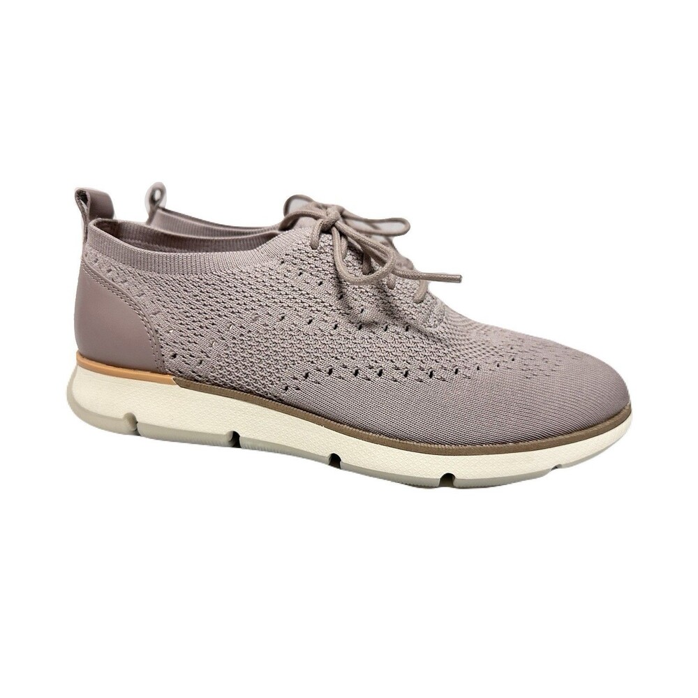 NEW Cole Haan Womens Size 8 4.ZEROGRAND Stitchlite Oxfords Etherea Rose Beige - Picture 2 of 10
